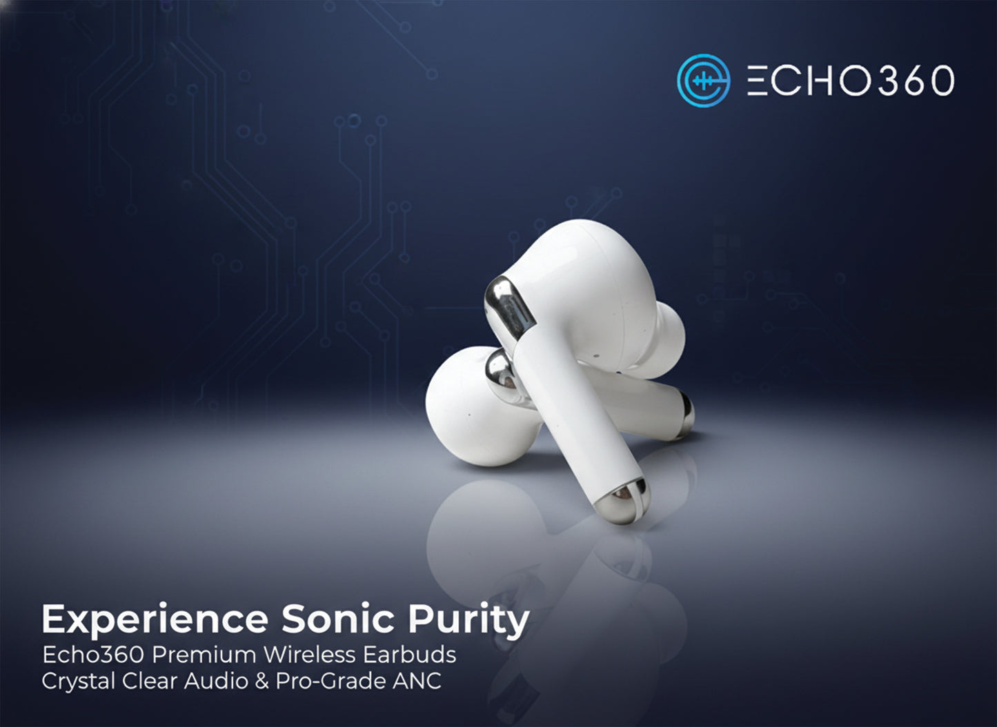 Echo360 Premium Wireless Earbuds: Next-Generation Audio