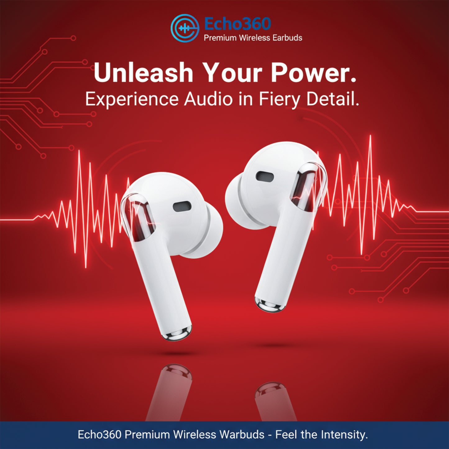 Echo360 Premium Wireless Earbuds: Next-Generation Audio