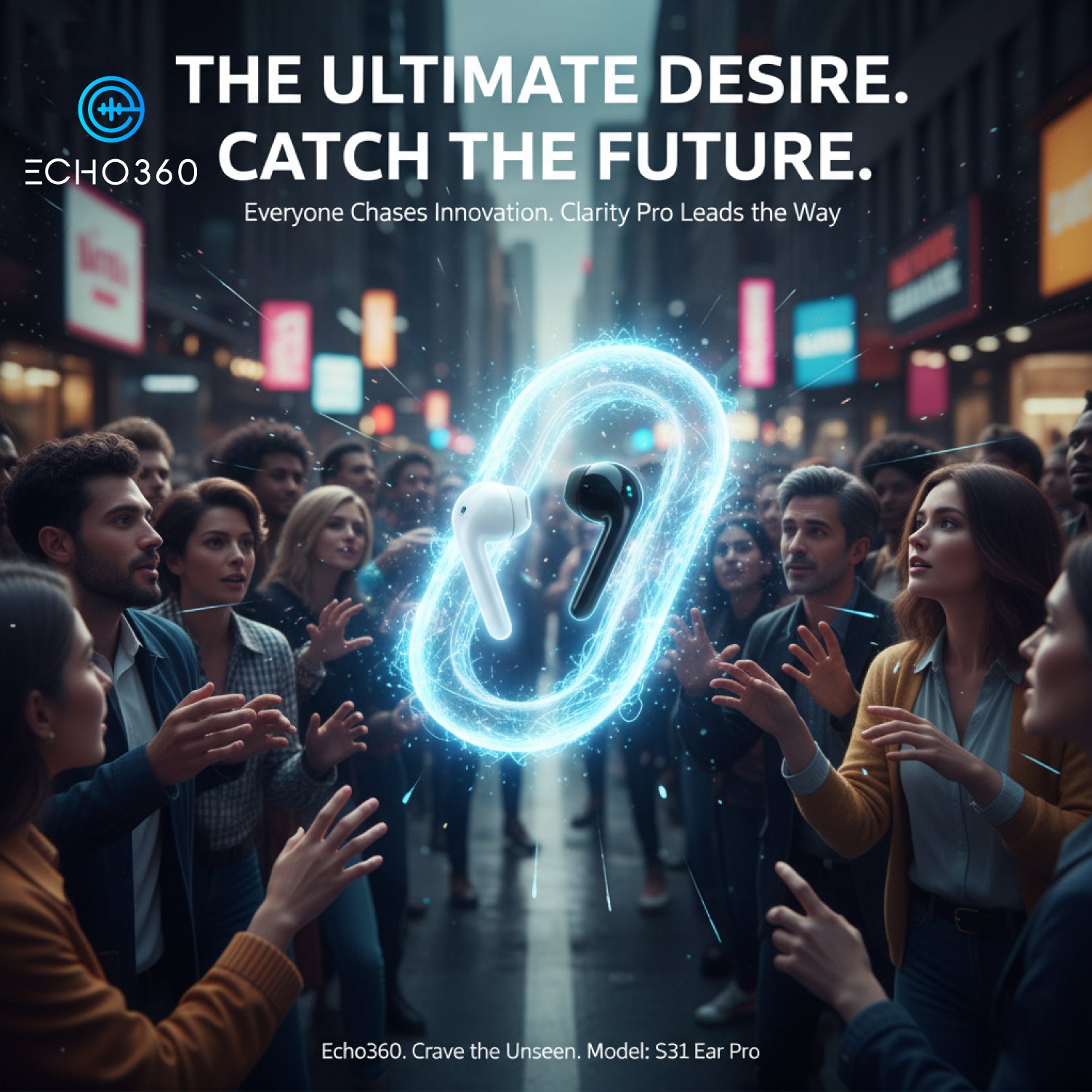 Echo360 Premium earbuds premium audio quality for music lovers. limited offer