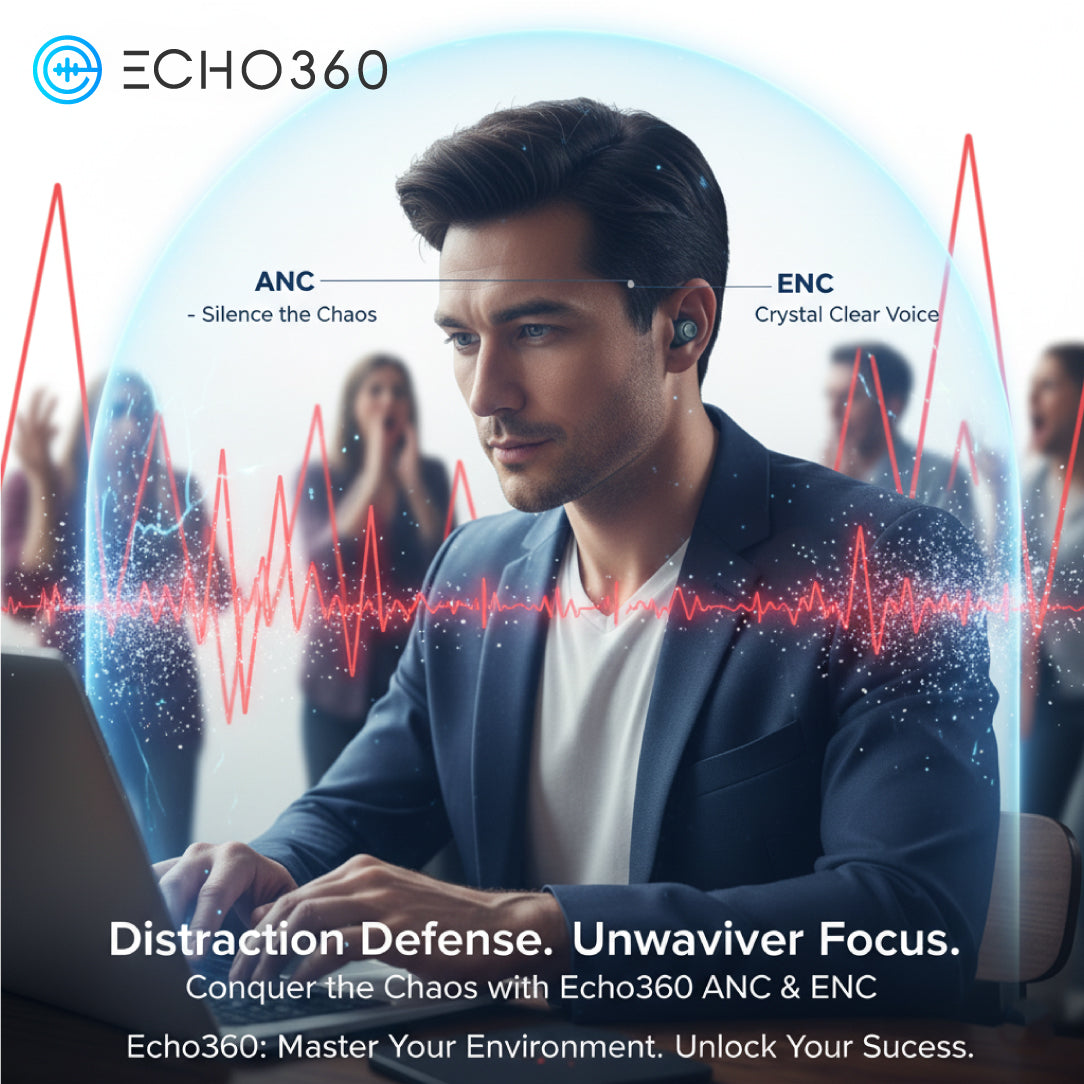 Echo360 Premium Wireless Earbuds: Next-Generation Audio