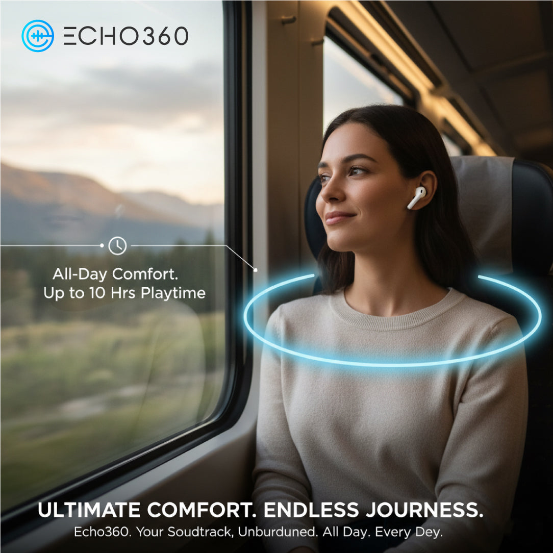 Echo360 Premium Wireless Earbuds: Next-Generation Audio