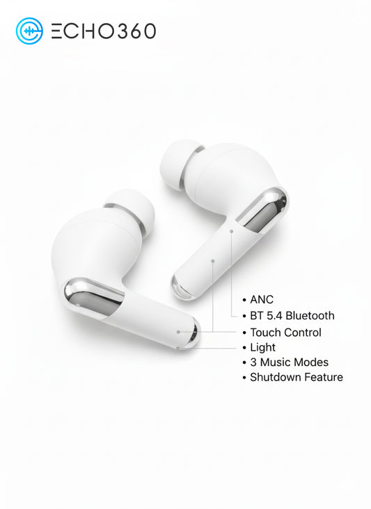 Echo360 Premium Wireless Earbuds: Next-Generation Audio